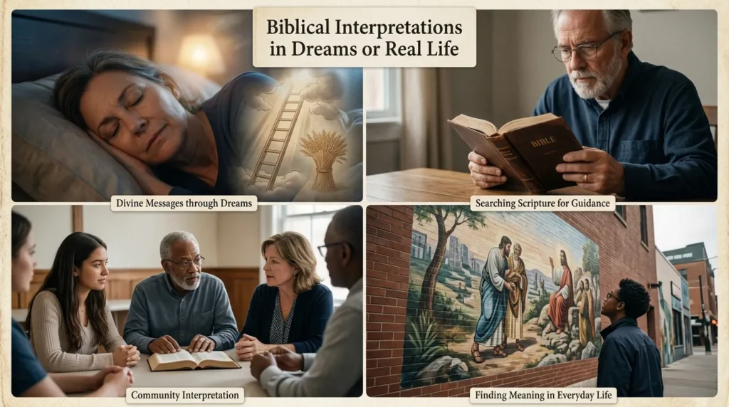 Biblical Interpretations in Dreams or Real Life