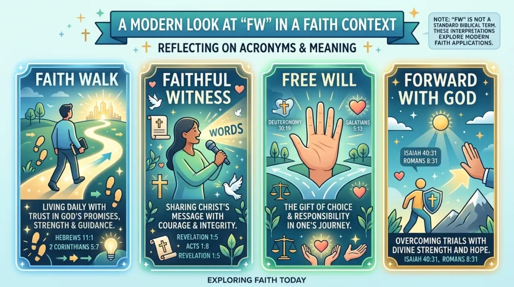 Biblical Meaning of FW Meaning With Examples
