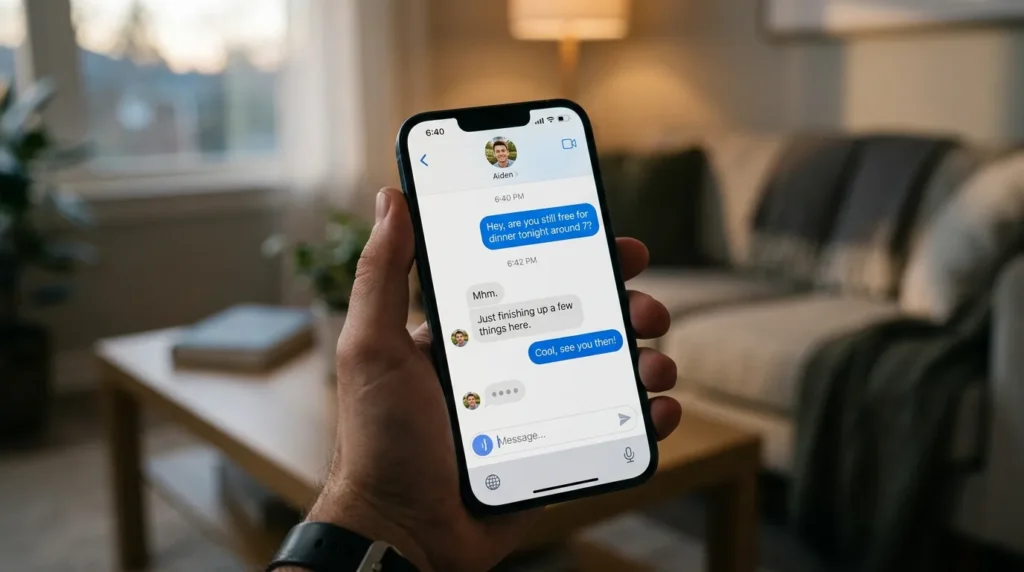 What Does MHM Mean in Text From a Guy