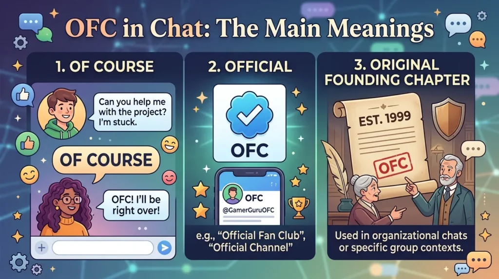 Meaning of OFC in Chat