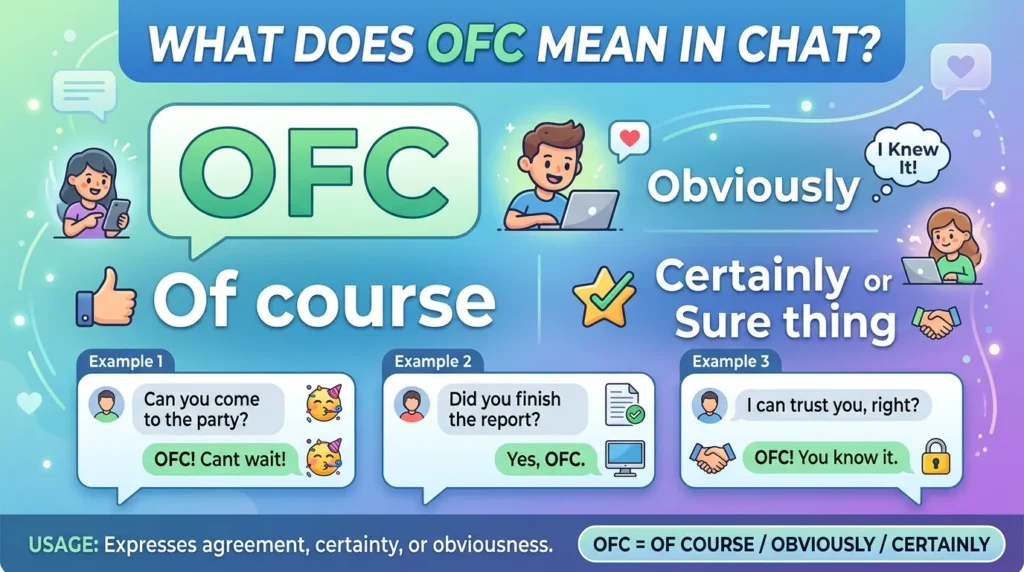 What Does OFC Mean