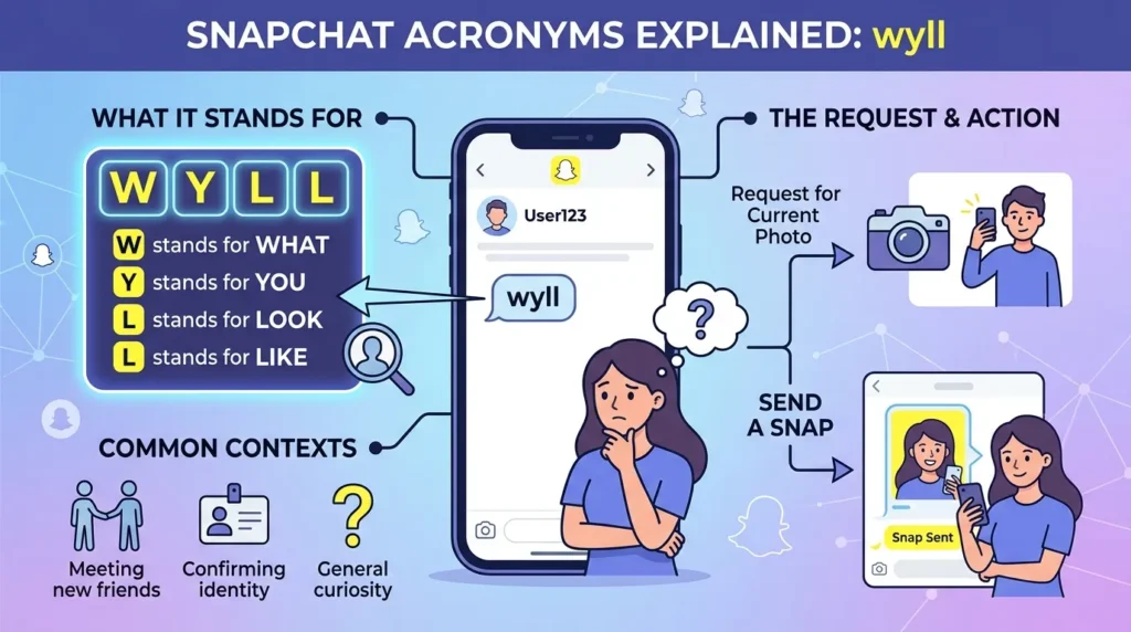 what does wyll mean on snapchat