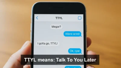 TTYL meaning in text