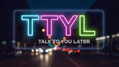 TTYL text meaning