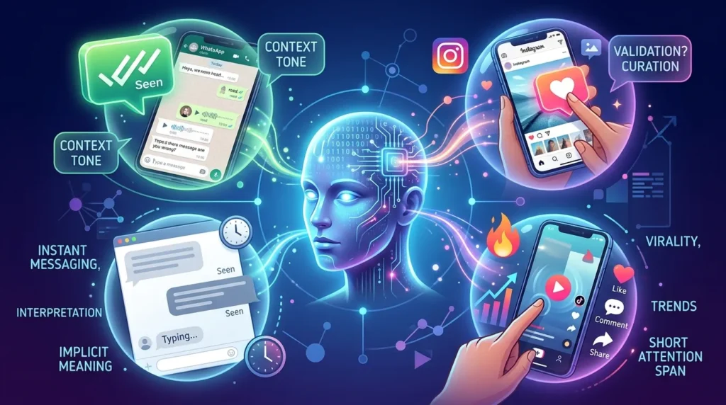 Meaning in Chat, WhatsApp, Instagram, TikTok