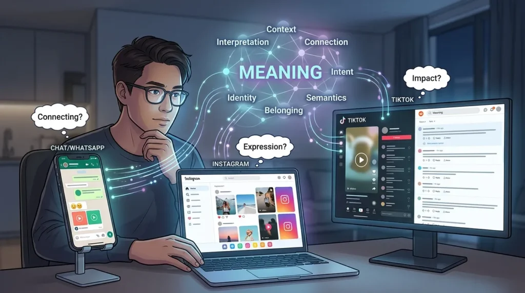 Meaning in Chat, WhatsApp, Instagram, TikTok