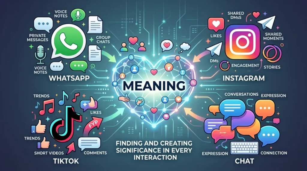 Meaning in Chat, WhatsApp, Instagram, TikTok