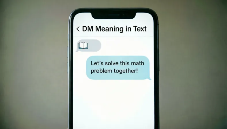 DM Meaning in Text 💬 Real Examples, Uses & Tips