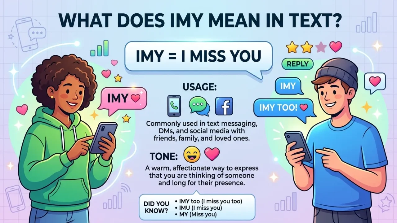 IMY Meaning in Texting: Simple Explanation with Examples 📲