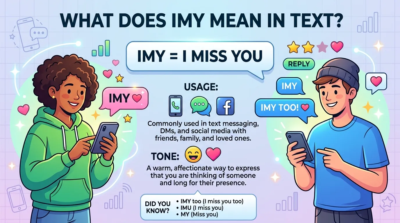IMY Meaning in Text
