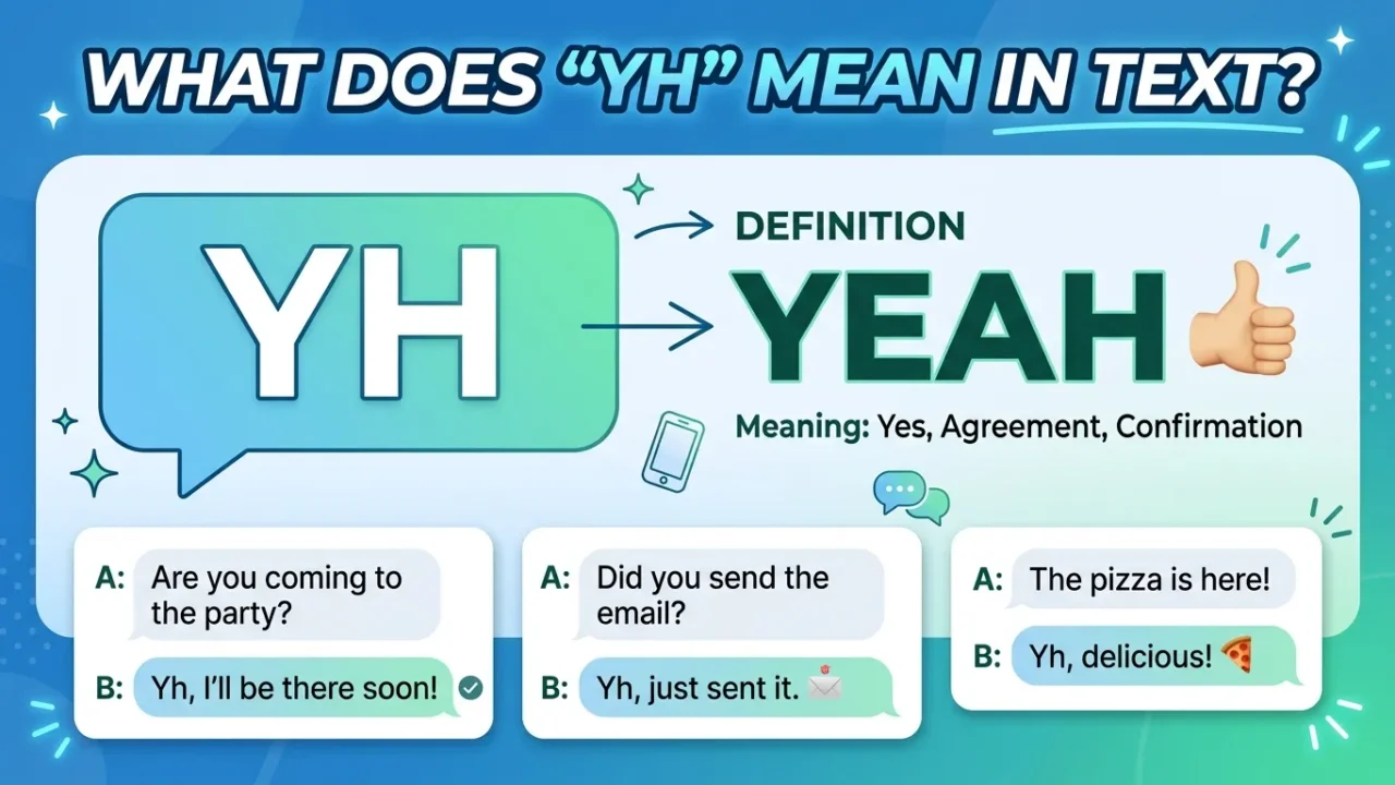 YH Meaning in Text on Snapchat & TikTok 👻