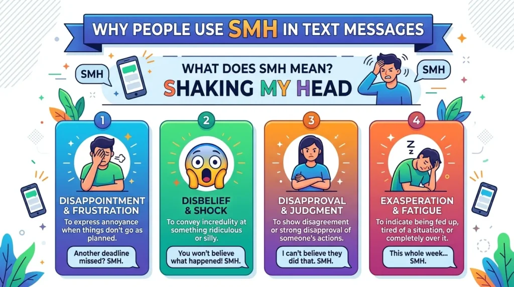 Why Do People Use SMH in Text Messages