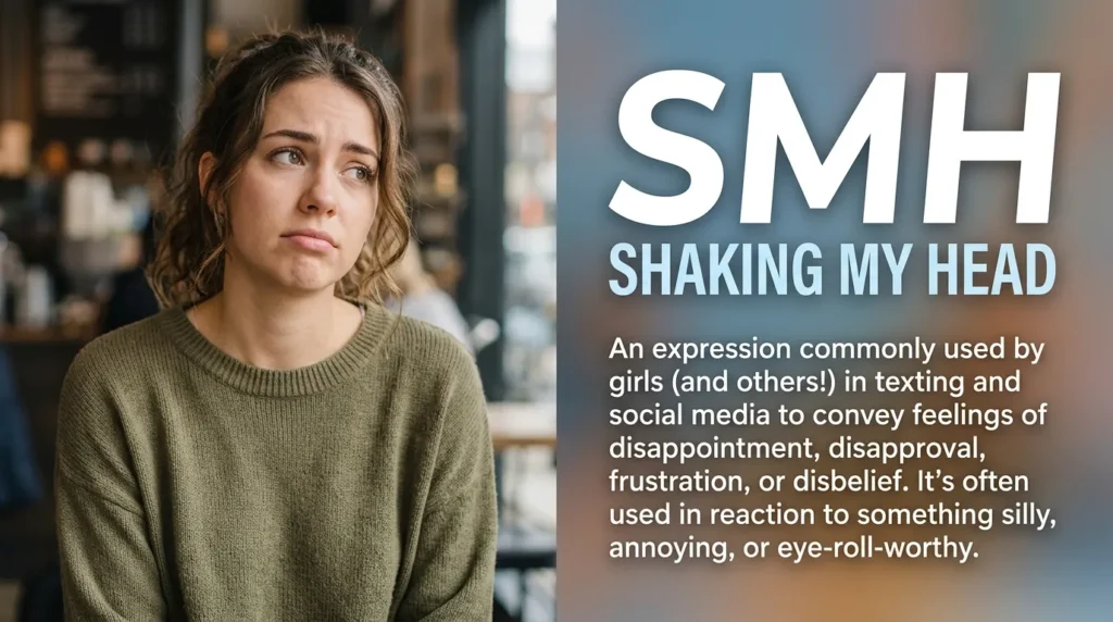 What Does SMH Mean From a Girl