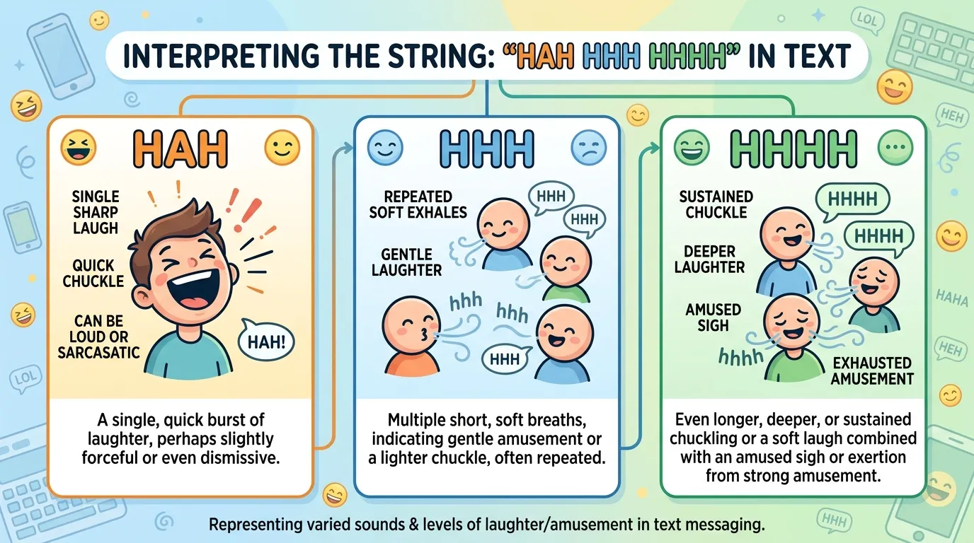 HAH HHH HHHH Meaning in Text