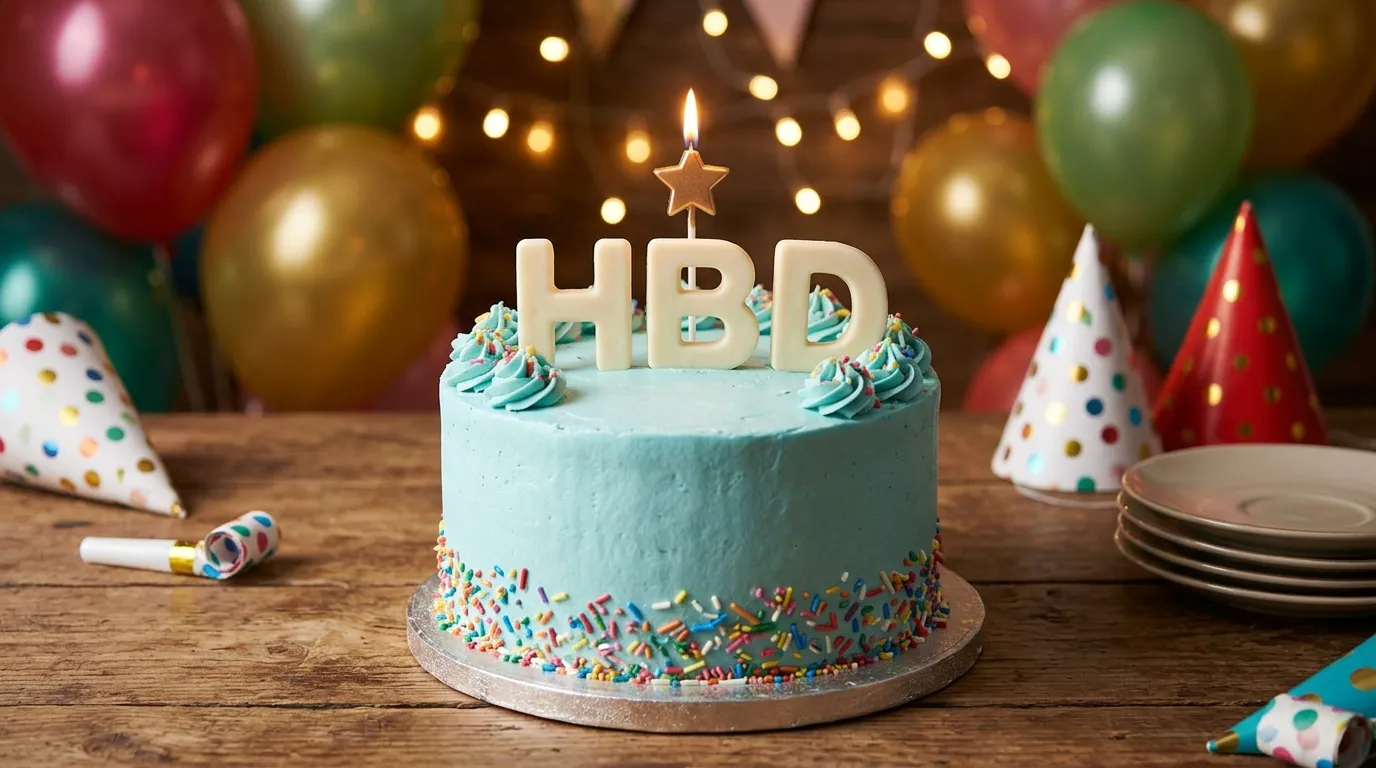 HBD Meaning in Text