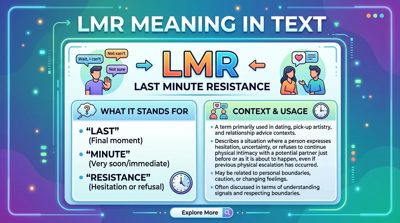 LMR Meaning in Text