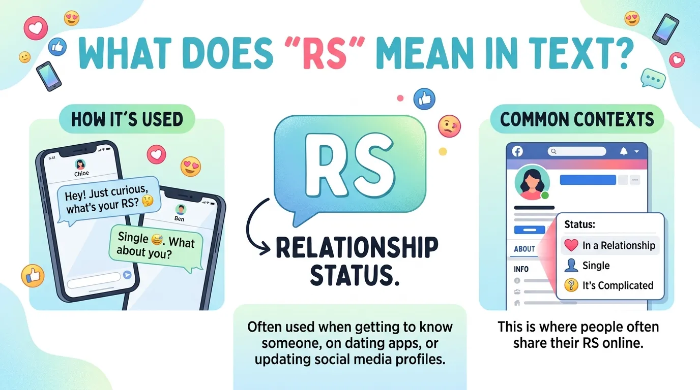 RS Meaning in Text