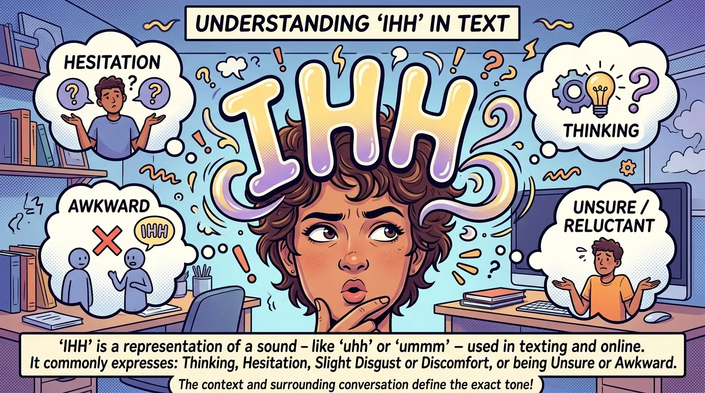 ihh mean in text