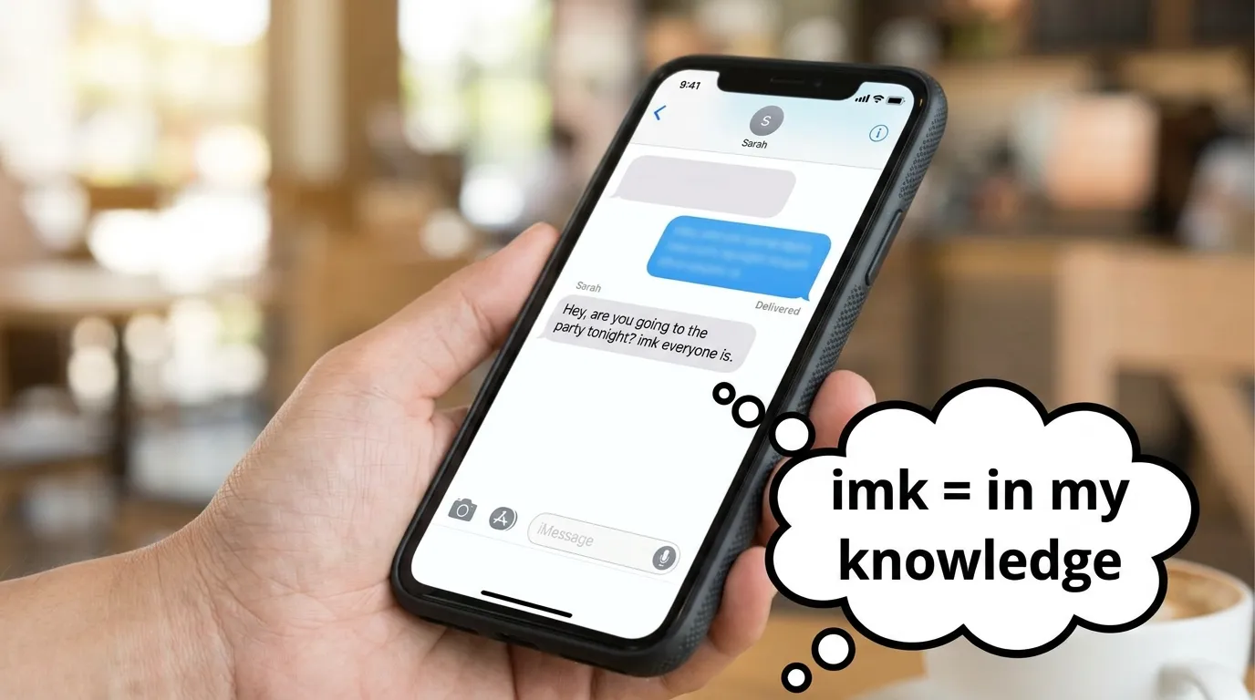 imk meaning in text