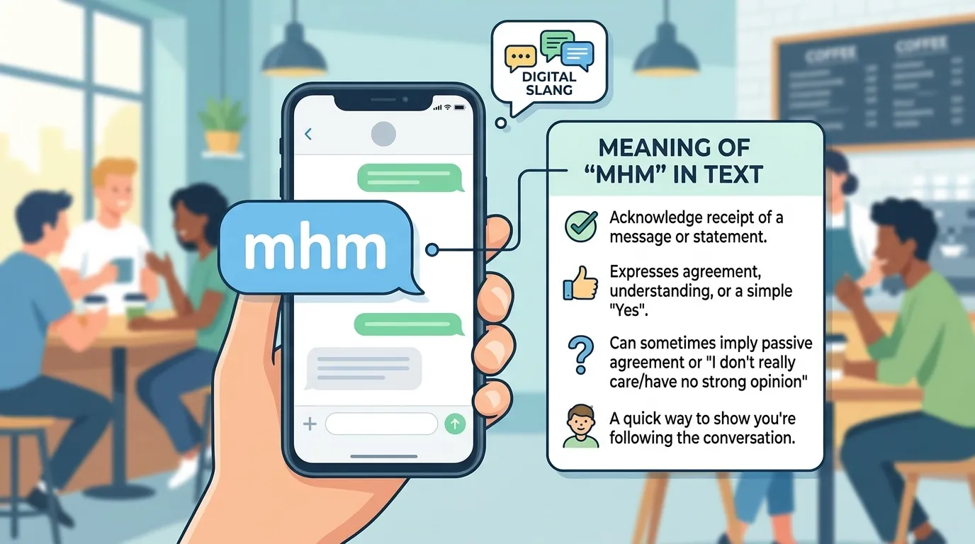 mhm mean in text