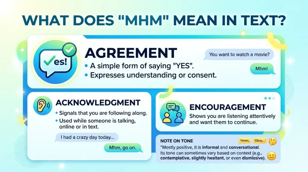 What Does MHM Mean in Text