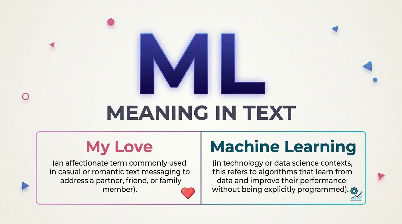 ML Meaning in Text