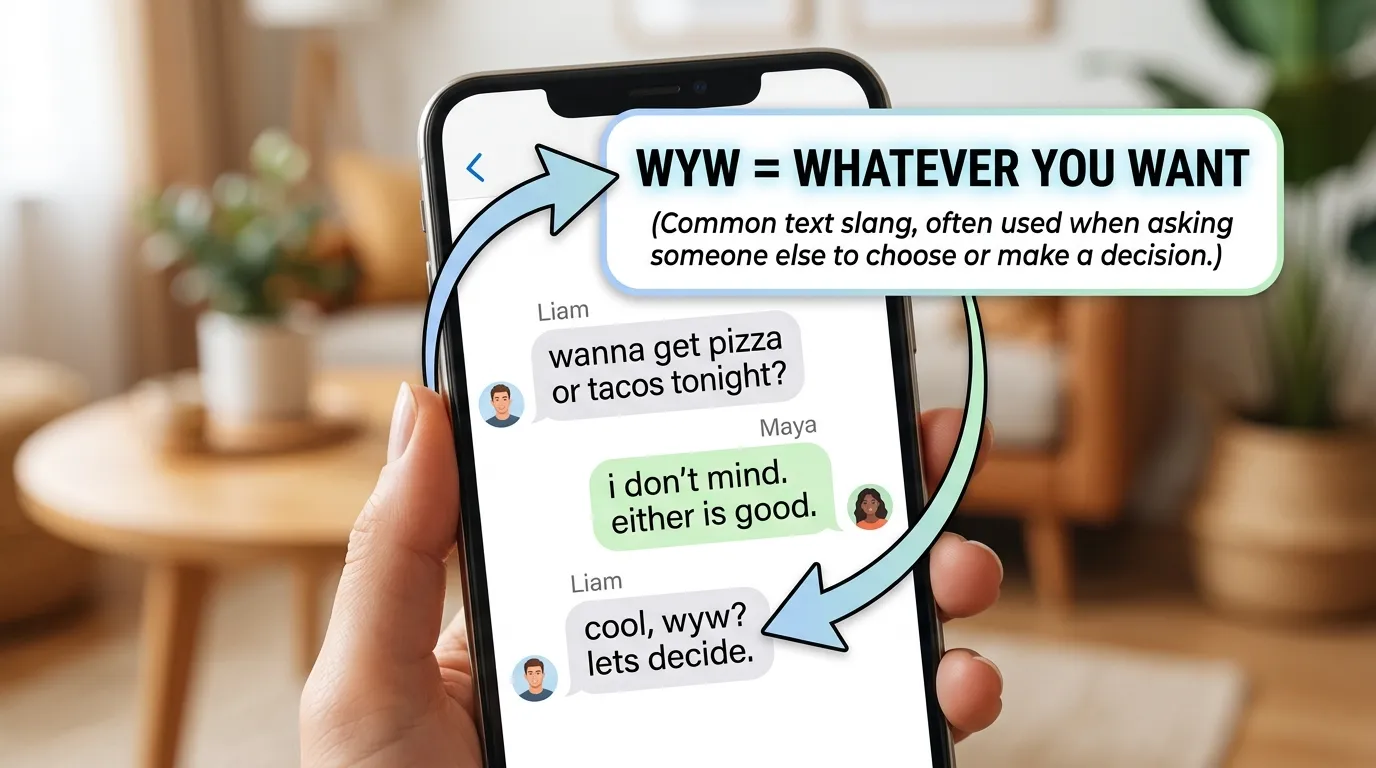 wyw mean in text